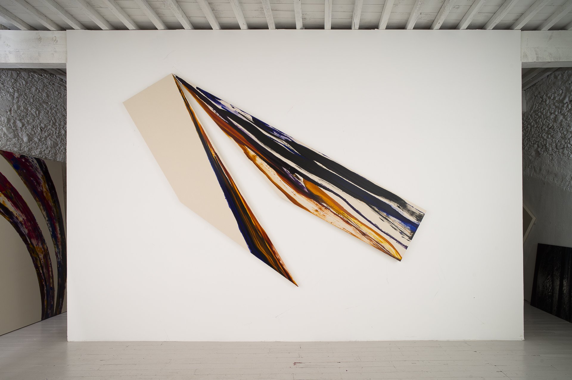 Bernard Borgeaud - 2020.4, dispositif pictural