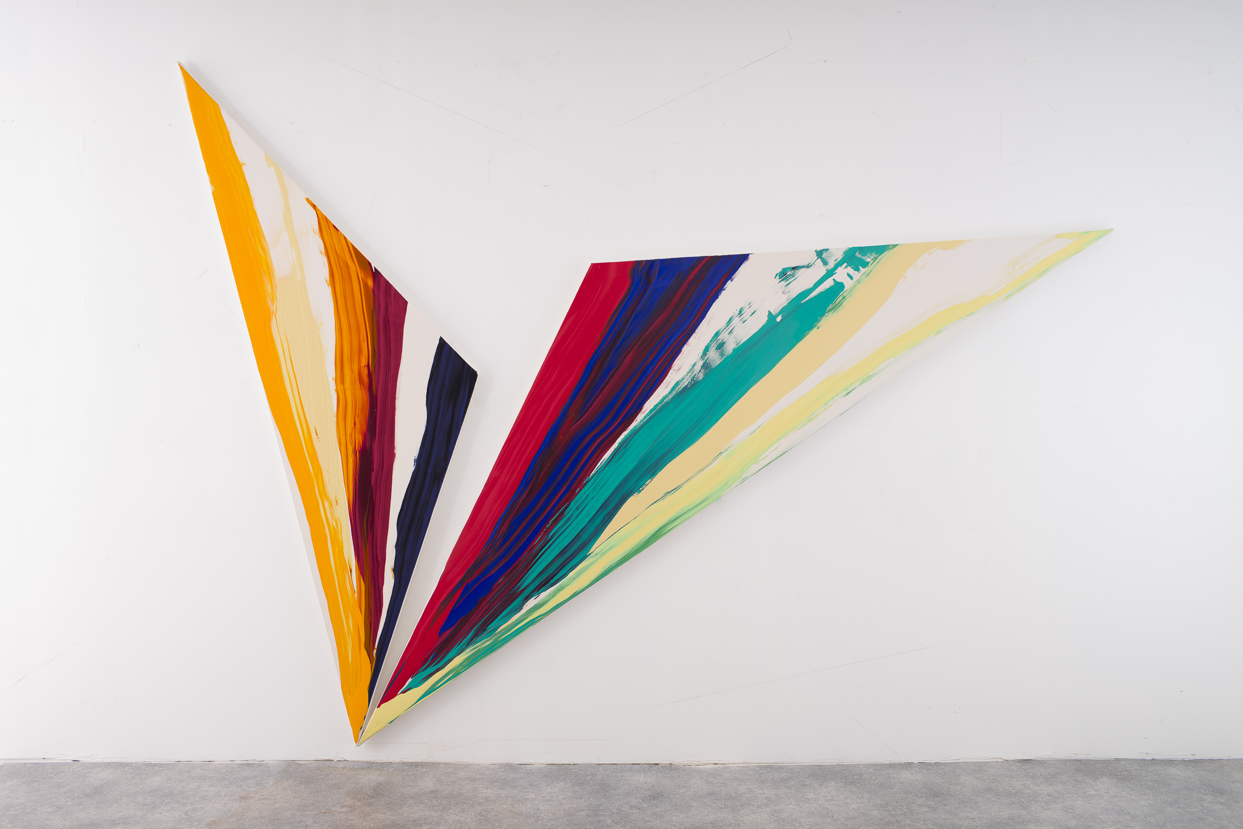 Bernard Borgeaud - 2024.11, dispositif pictural
