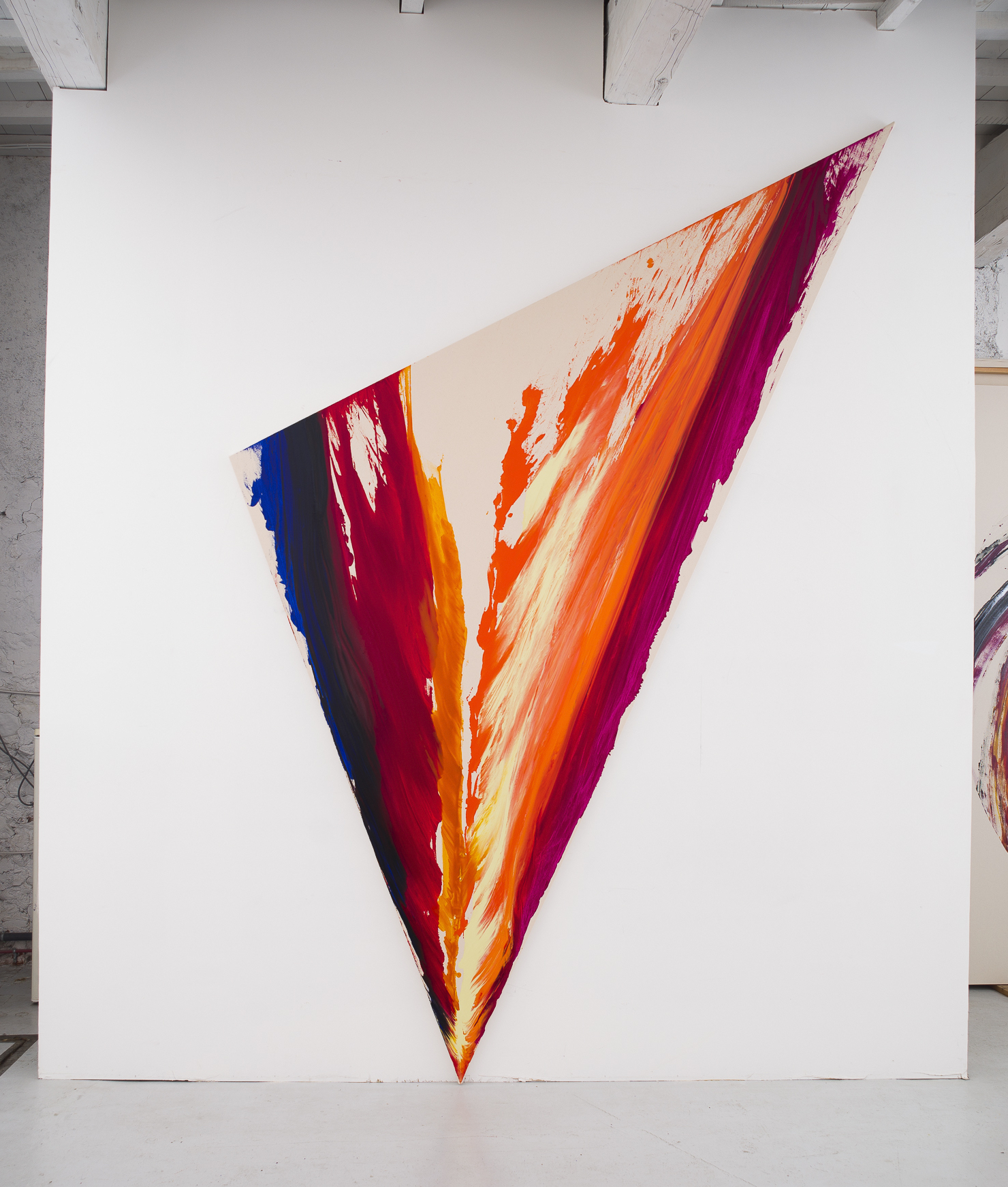 Bernard Borgeaud - 2024.4, dispositif pictural