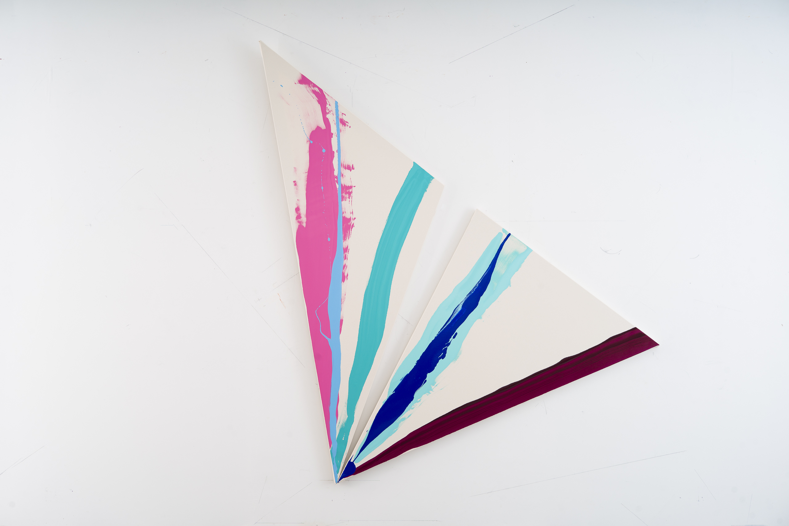 Bernard Borgeaud - 2025.5, dispositif pictural